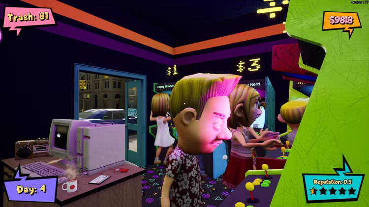 ARCADE SHOP SIMULATOR - PC - STEAM - MULTILANGUAGE - WORLDWIDE