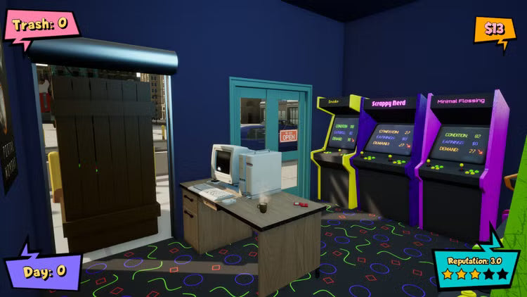 ARCADE SHOP SIMULATOR - PC - STEAM - MULTILANGUAGE - WORLDWIDE