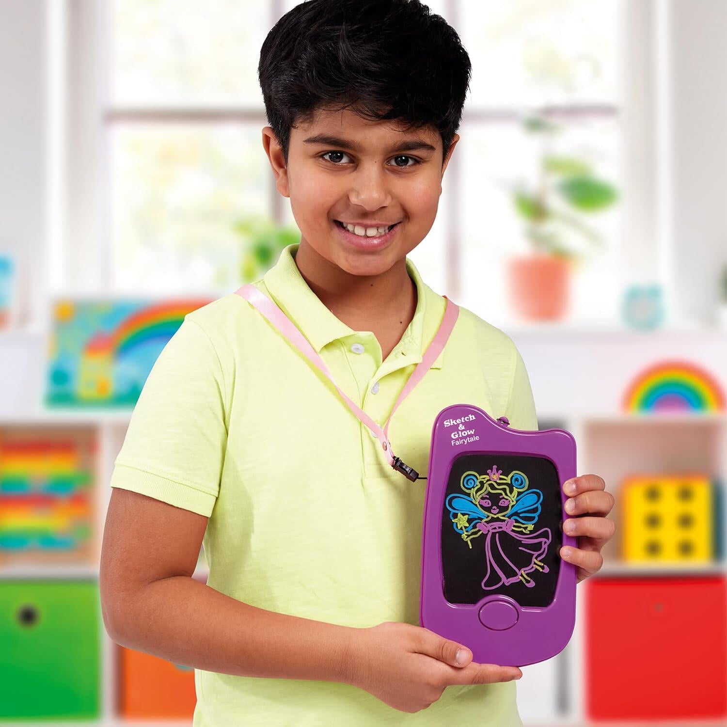 MINI TABLITA DESEN CU LED - TARAMUL BASMELOR - BRAINSTORM (E2095)