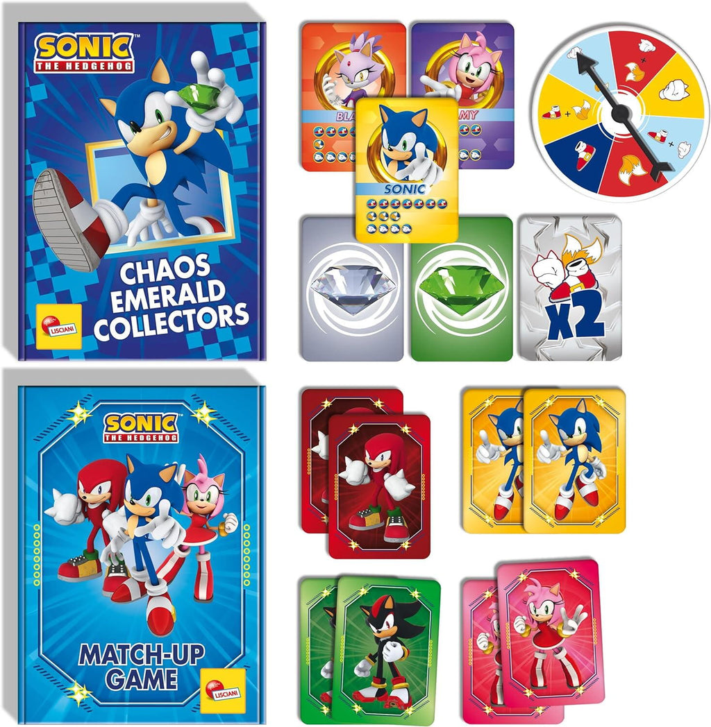 GAMES COLLECTION IN BOX - SONIC - LISCIANI (L104536)