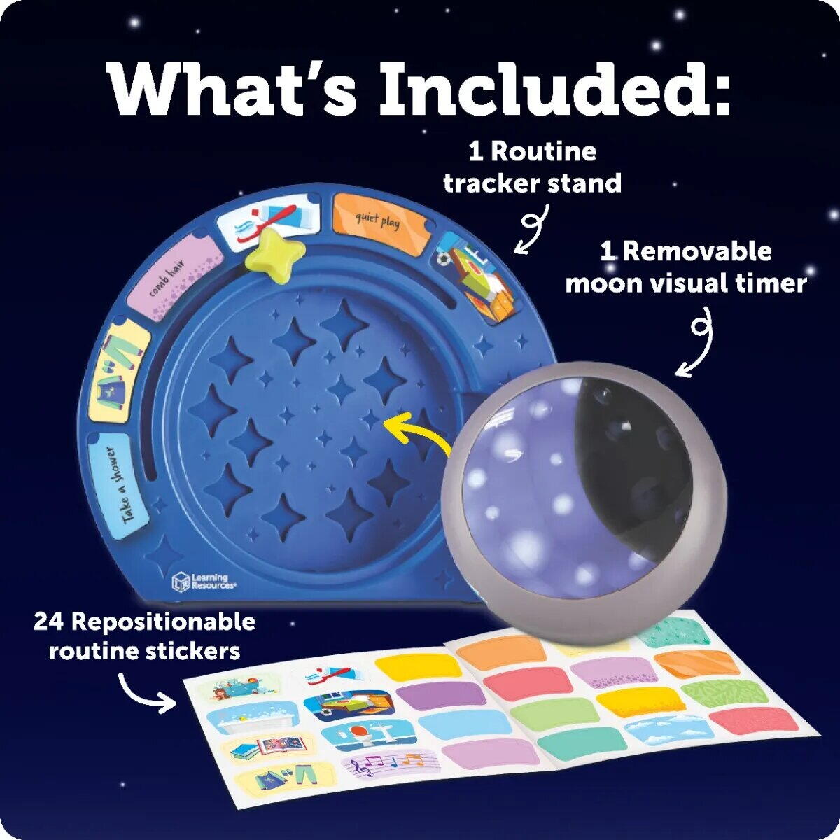 CRONOMETRU VIZUAL - RUTINA DE SEARA - LEARNING RESOURCES (LER5585)