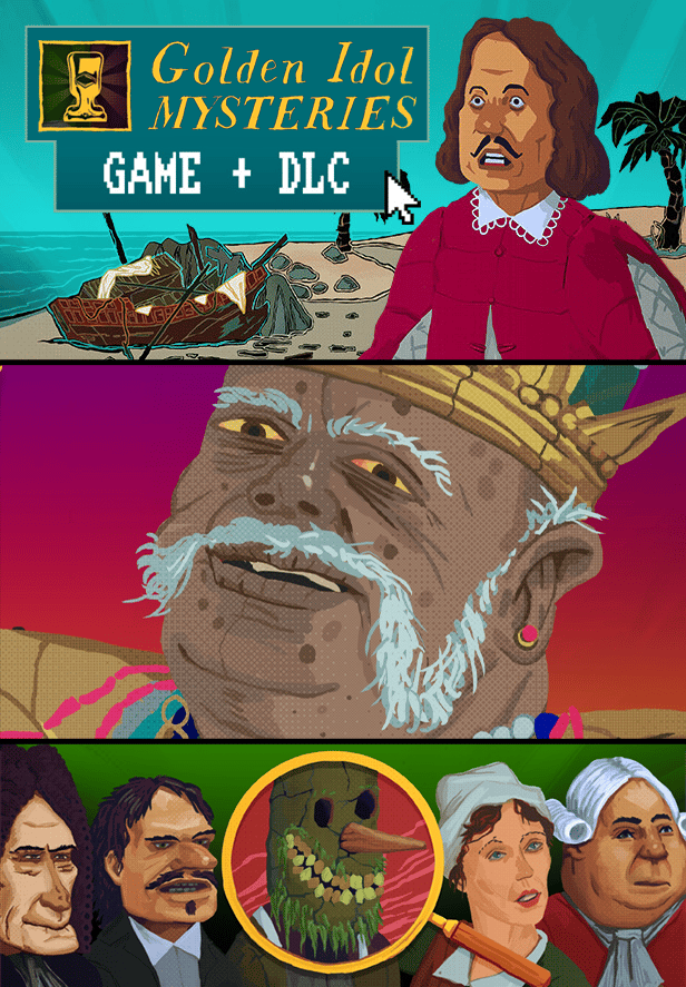 GOLDEN IDOL MYSTERIES: GAME + DLC - PC - STEAM - MULTILANGUAGE - WORLDWIDE - Libelula Vesela - Jocuri Video