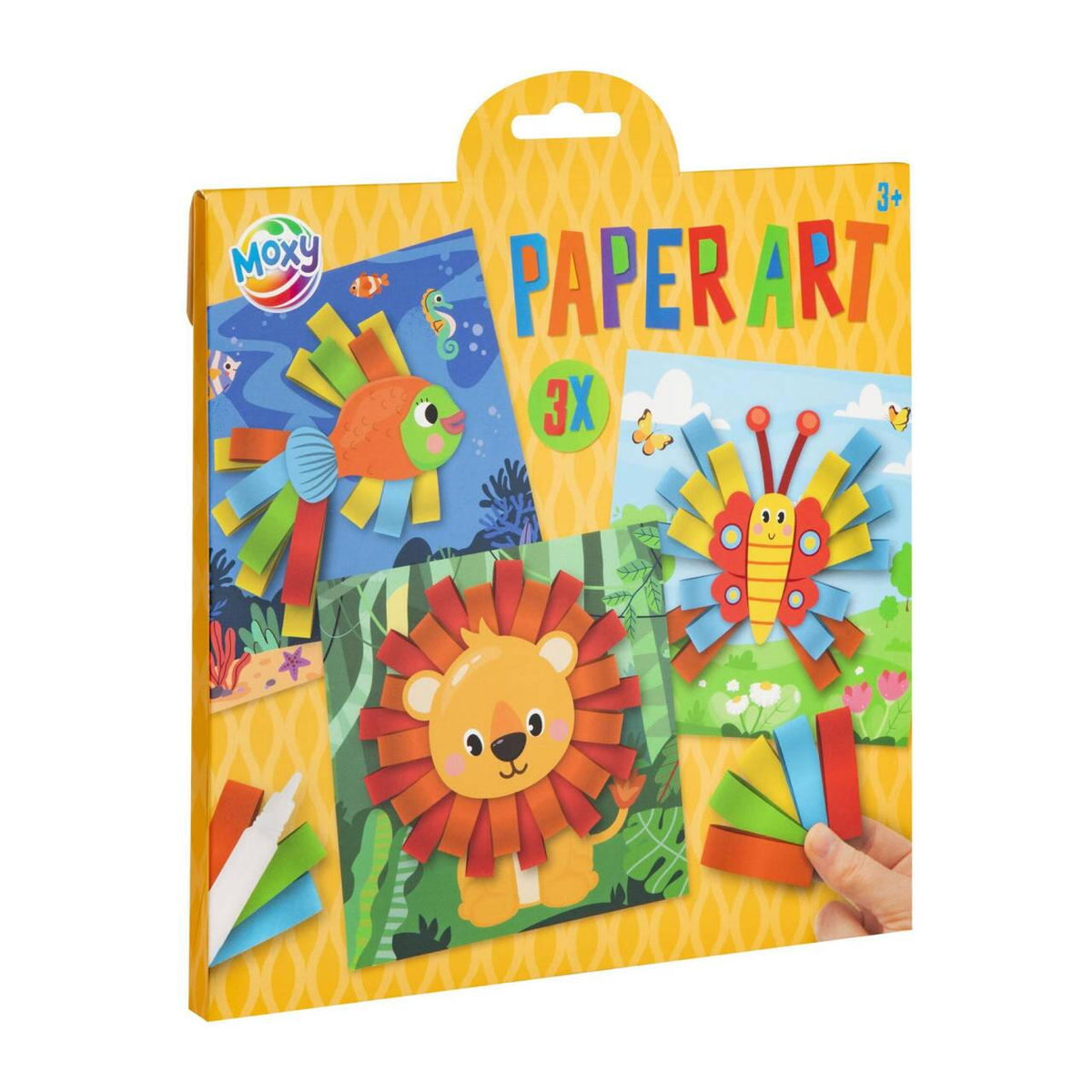 SET CREATIV 3D CU HARTIE - ANIMALUTE - MOXY (100124-1)