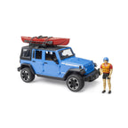 JEEP WRANGLER RUBICON UNLIMITED CU CAIAC SI FIGURINA - BRUDER (BR02529)