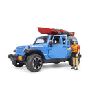 JEEP WRANGLER RUBICON UNLIMITED CU CAIAC SI FIGURINA - BRUDER (BR02529)