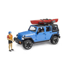 JEEP WRANGLER RUBICON UNLIMITED CU CAIAC SI FIGURINA - BRUDER (BR02529)