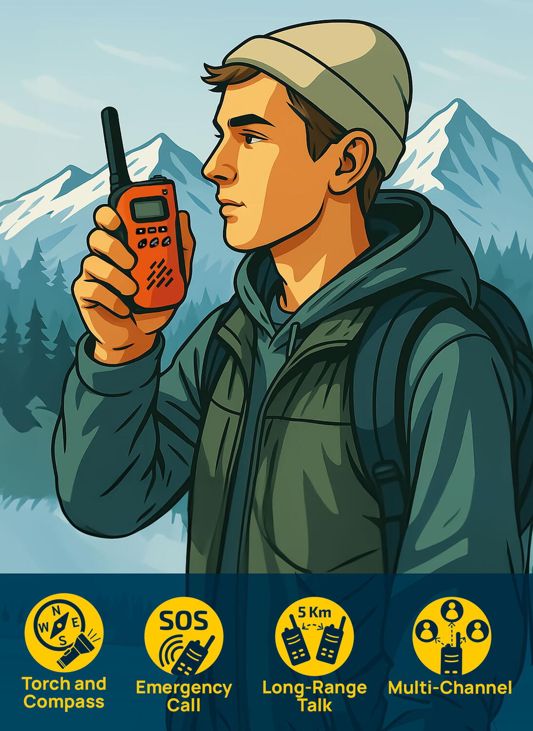 MICUL GENIU EXPLORATOR - SET WALKIE - TALKIE - LISCIANI (L117116)