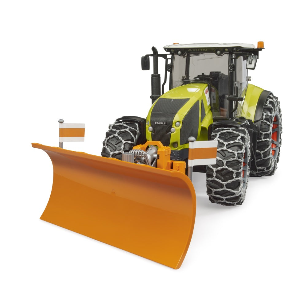 TRACTOR CLAAS AXION 950 CU LANTURI DE ZAPADA SI LAMA DE PLUG - BRUDER (BR03018)