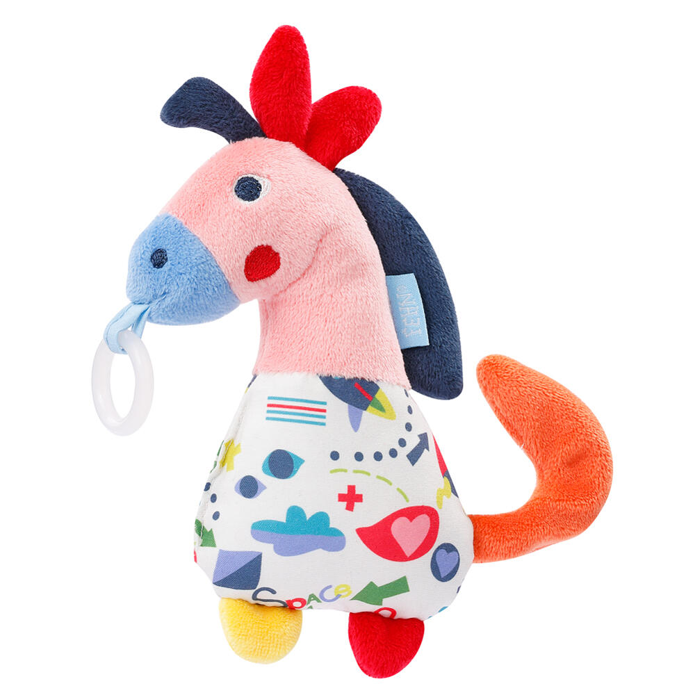 TOY WITH PACIFIER RING - HORSE - FEHN (55481) 