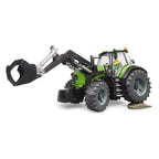 TRACTOR DEUTZ 8280 TTV CU INCARCATOR FRONTAL - BRUDER (BR03161)
