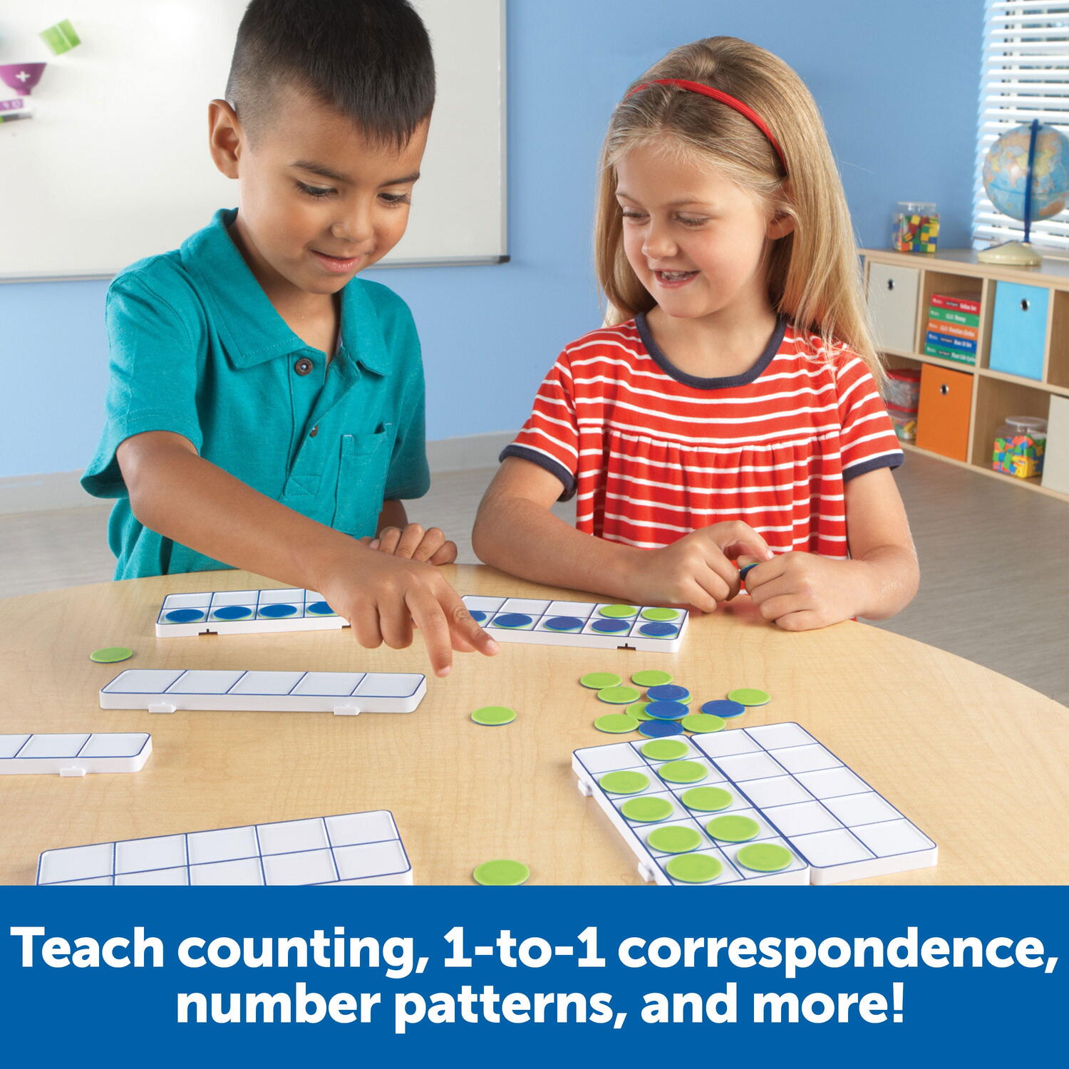 MATEMATICA PRACTICA - SET TAVITE CU CADRE - LEARNING RESOURCES (LER6650)