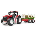 TRACTOR ROADMAX CU REMORCA FORESTIERA SI 3 BUSTENI - BRUDER (BR03453)