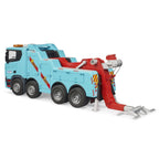 CAMION SCANIA SUPER 560R PENTRU TRACTARI GRELE CU LUMINA SI SUNET - BRUDER (BR03553)