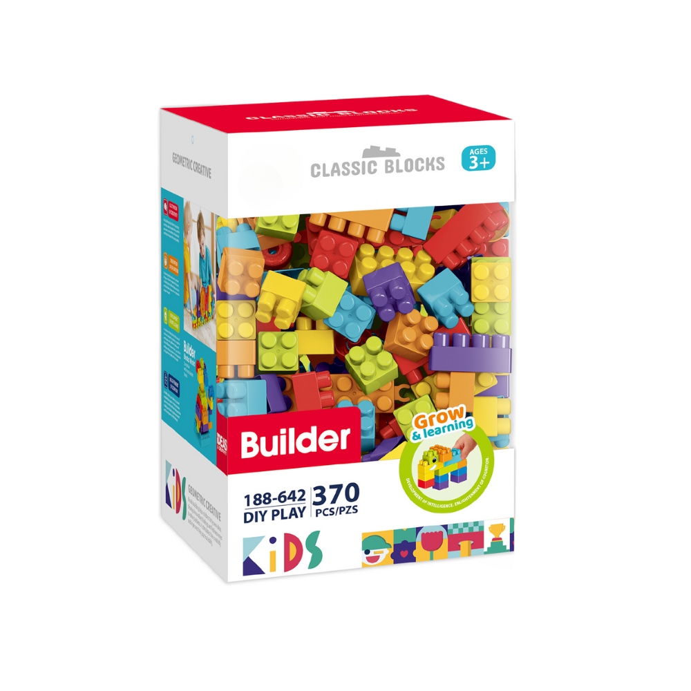 BUILDING CUBES (370 PIECES) - OWL (188-642)