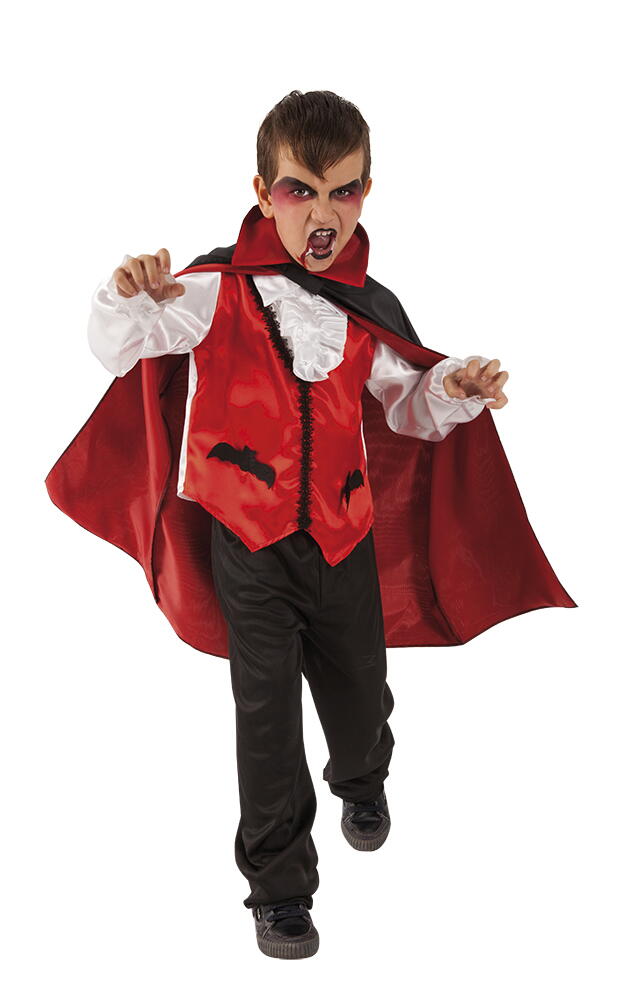 COSTUM DE CARNAVAL - CONTELE DRACULA - RUBIES (S8309)