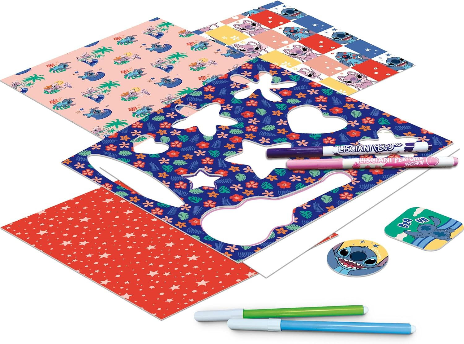 DRAWING BOARD WITH LIGHTS - STITCH - LISCIANI (L107582)