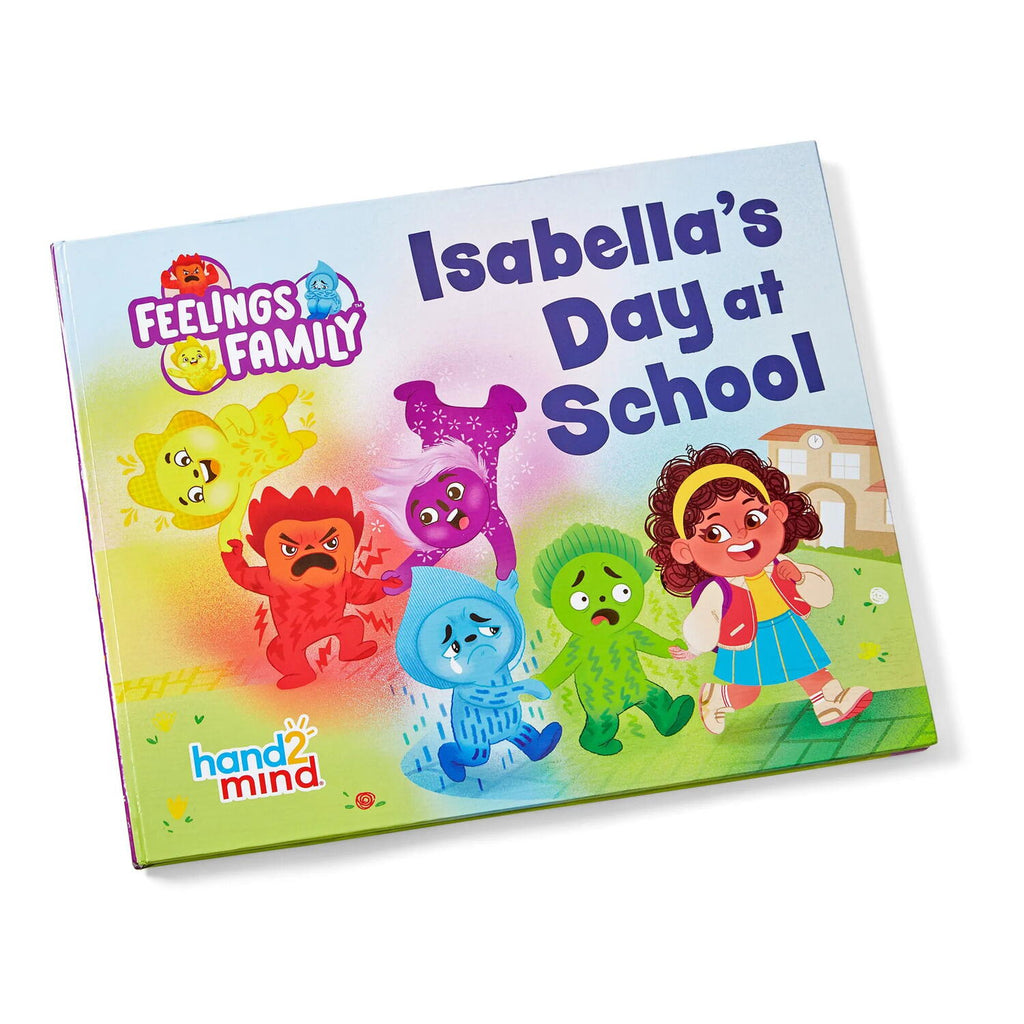SET MASCOTE CU CARTICICA - EMOTIILE & ISABELLA LA SCOALA - HAND2MIND (96317)