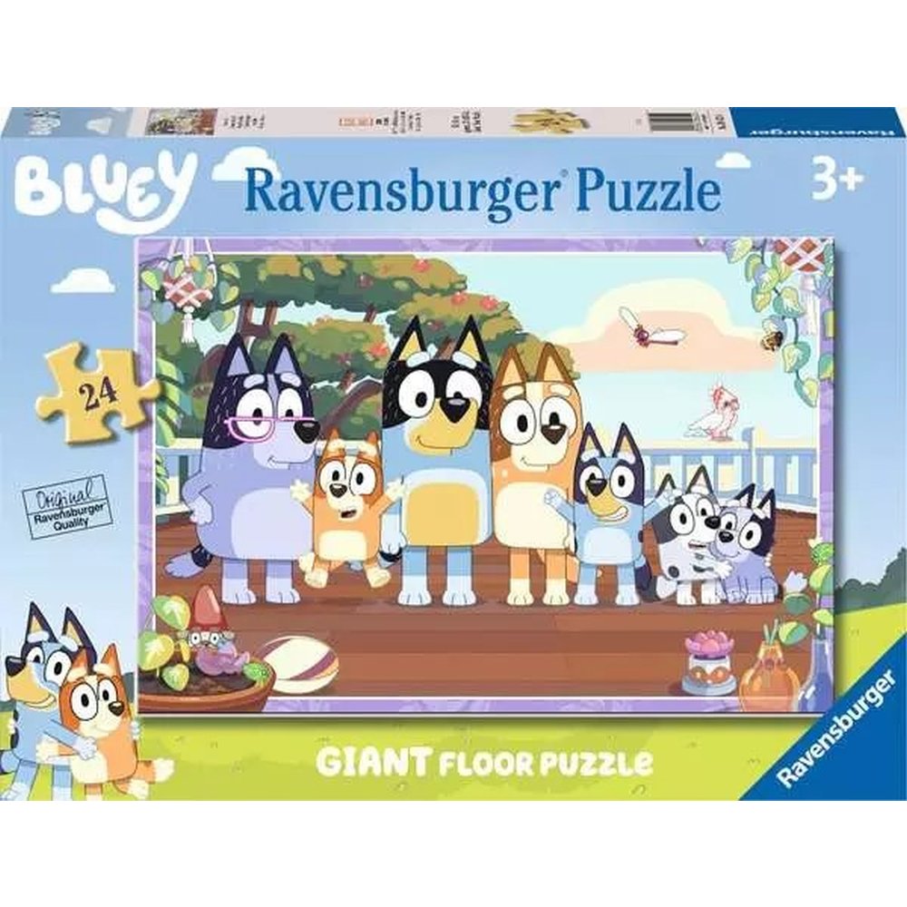 RAVENSBURGER - LARGE BLUEY FLOOR PUZZLE 24 PIECES - RAVENSBURGER (RVSPC05622)
