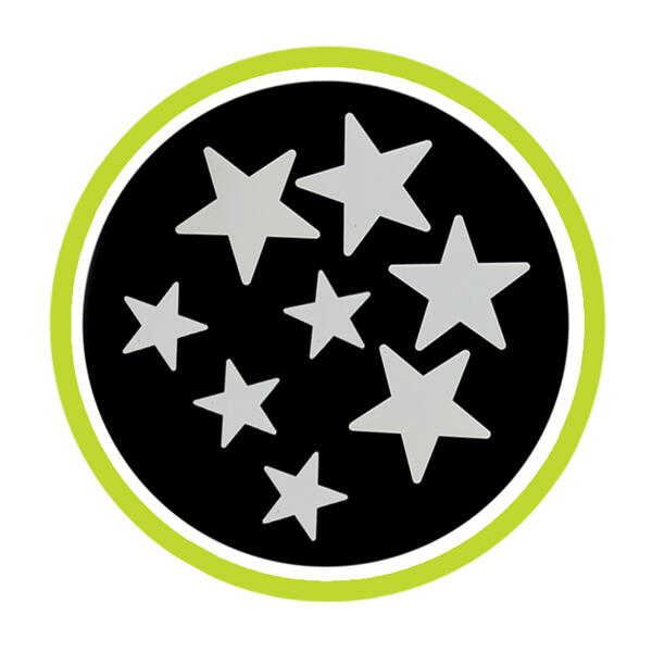 SET 8 STELE REFLECTORIZANTE - BRAINSTORM (B8606)