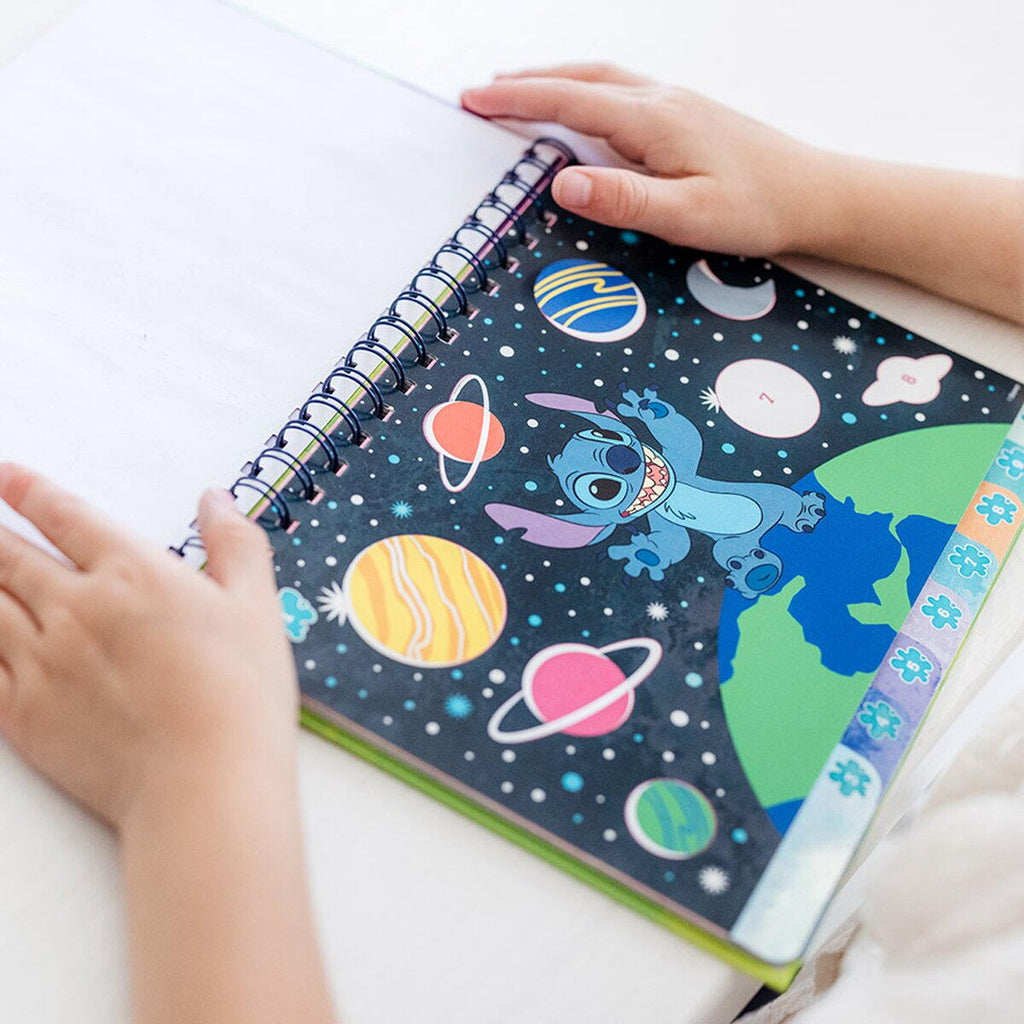 COLORING BOOK &amp; PAINT BY NUMBERS - STITCH - TOTUM (TT700123)