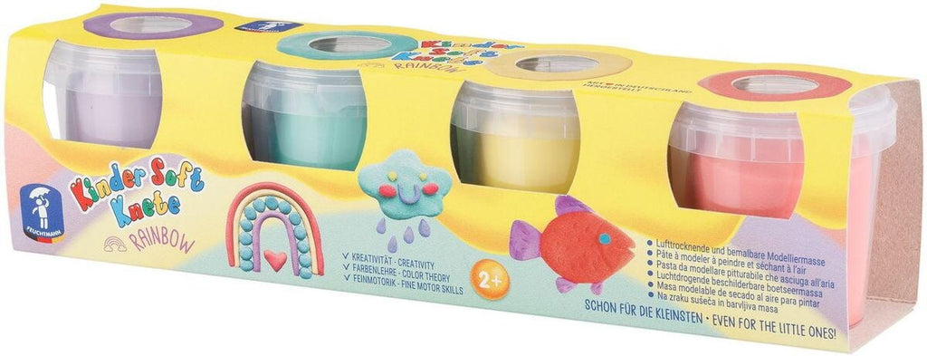 PLASTILINA NON-TOXICA KINDER SOFT DOUGH - CURCUBEU - FEUCHTMANN (6280519)