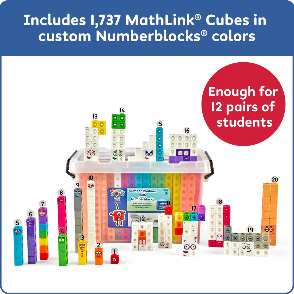 NUMBERBLOCKS®  - SETUL CLASEI - HAND2MIND (HM94589-UK)
