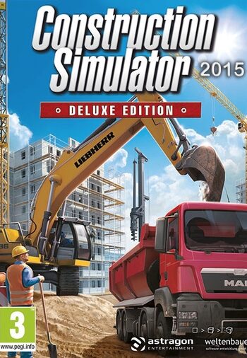CONSTRUCTION SIMULATOR 2015: DELUXE EDITION - PC - STEAM - MULTILANGUAGE - EU