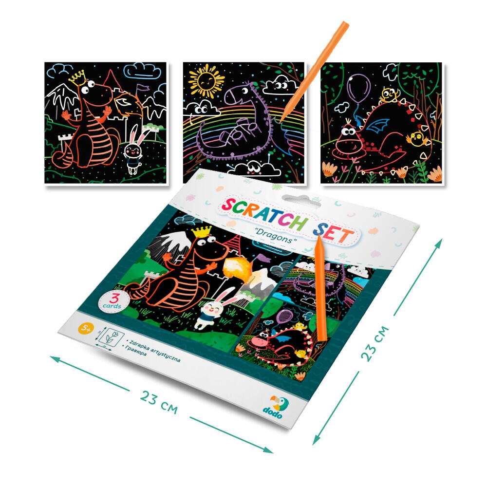 SET CREATIV DE RAZUIT - DRAGONI - DODO (DO300215)