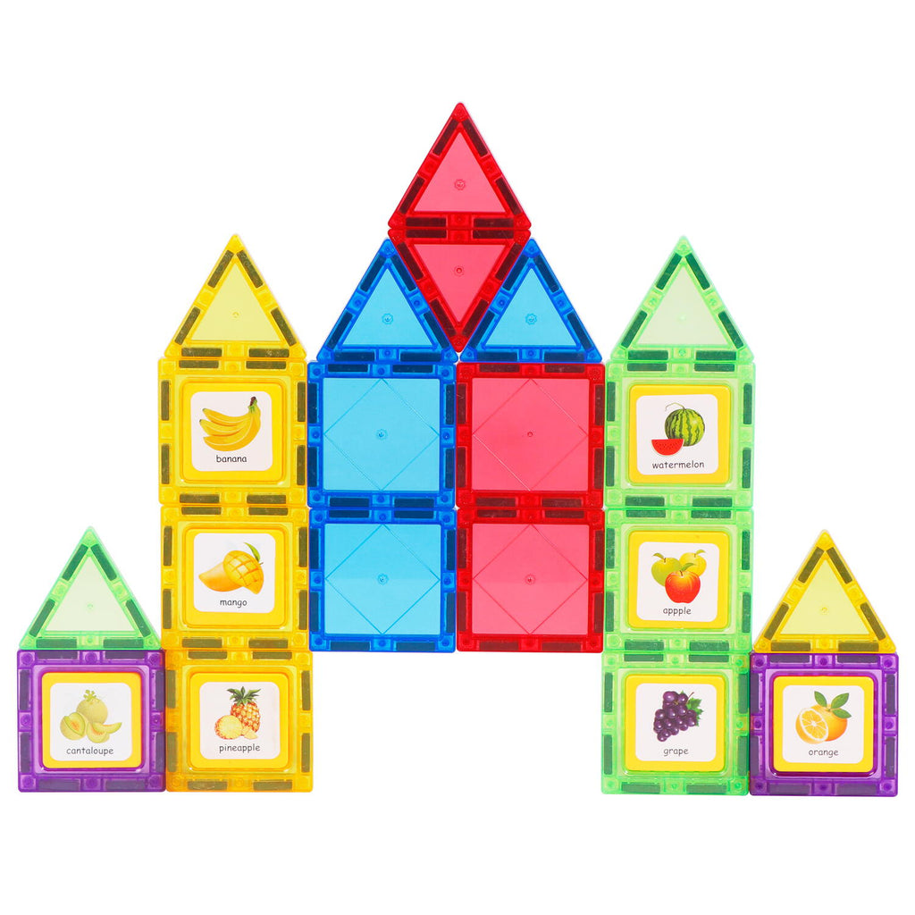 SET DE CONSTRUCTIE MAGNETIC 3D - 28 PIESE - MAGPLAYER (HM96093-UK) - Libelula Vesela - Jucarii