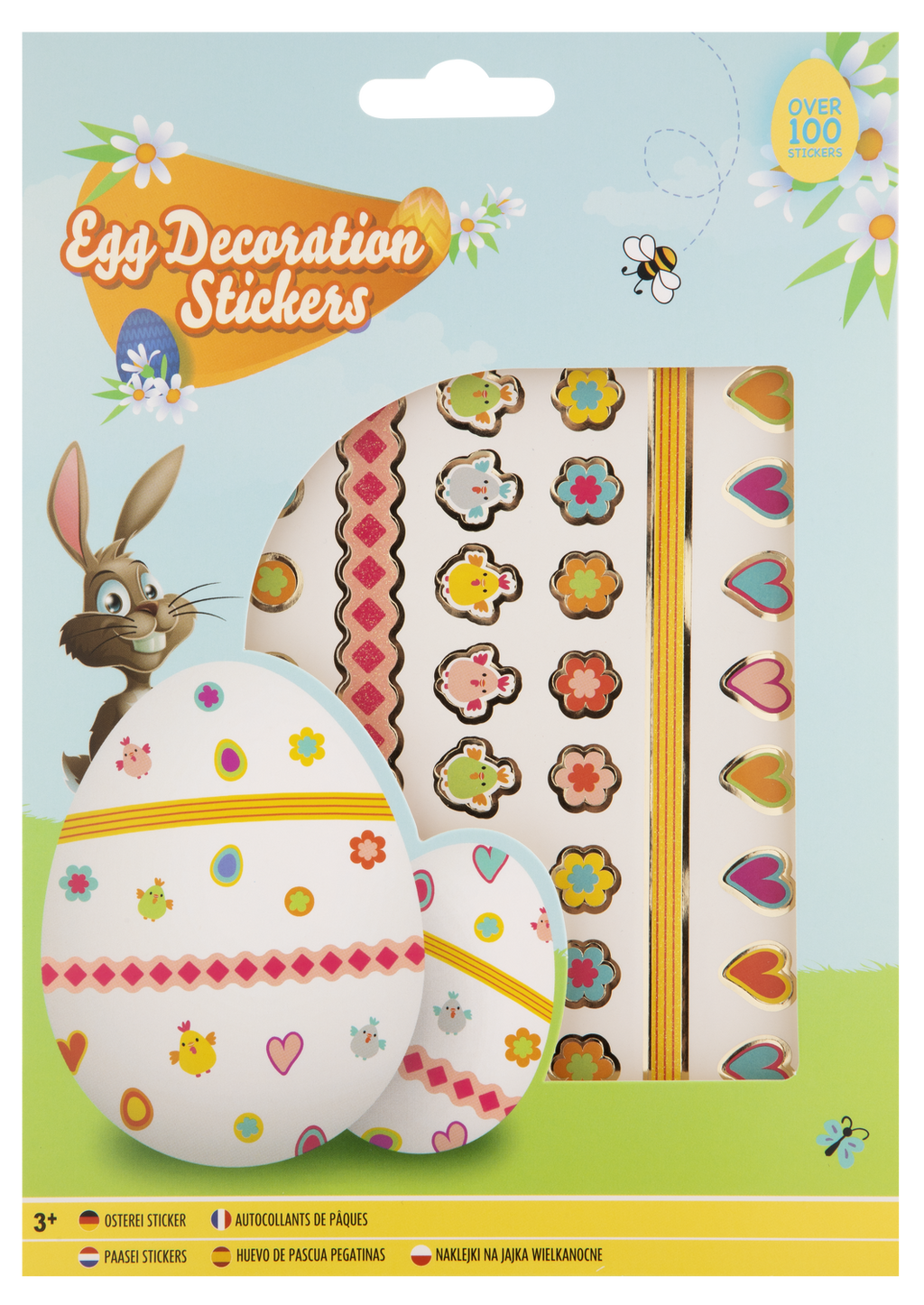 SET ABTIBILDURI DECORATIVE OUA PASTE - MODEL 1 - GRAFIX (810039)