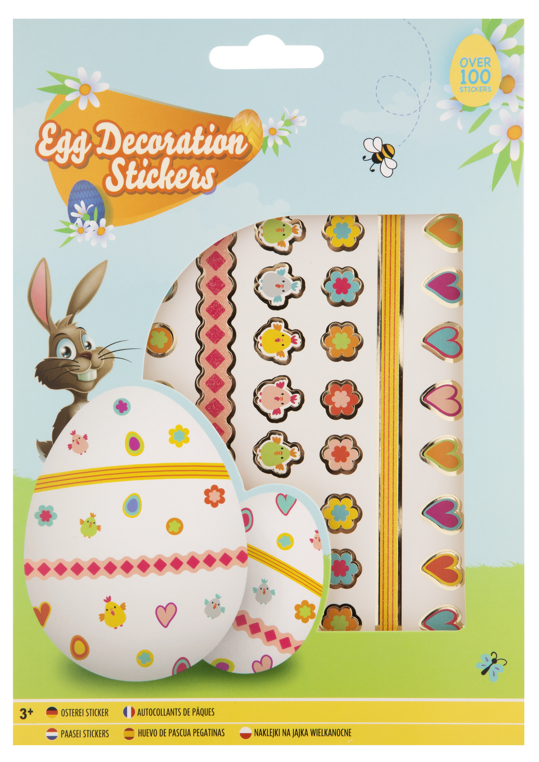 SET ABTIBILDURI DECORATIVE OUA PASTE - MODEL 1 - GRAFIX (810039)