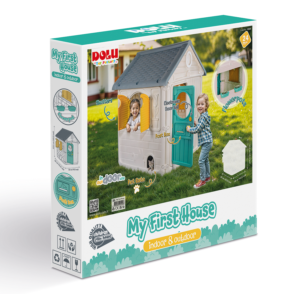 PRIMA MEA CASUTA DE JOACA - PASTEL - DOLU (D2680)