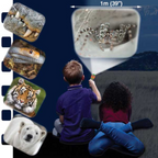 PROIECTOR TIP LANTERNA - CELE MAI PERICULOASE ANIMALE - BRAINSTORM (E4007)