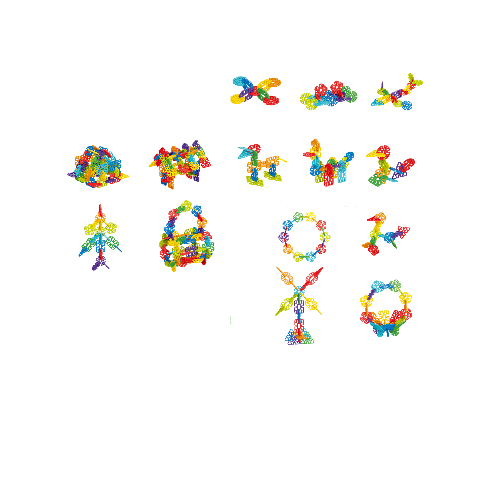 STEAM CONSTRUCTION GAME - SNOWFLAKES (84 PIECES) - OWL (188D-35)