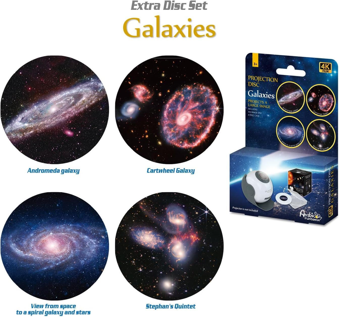 SET DISCURI PENTRU PROIECTOR - GALAXII - AMBO FUNTAMIN (AF9000G)
