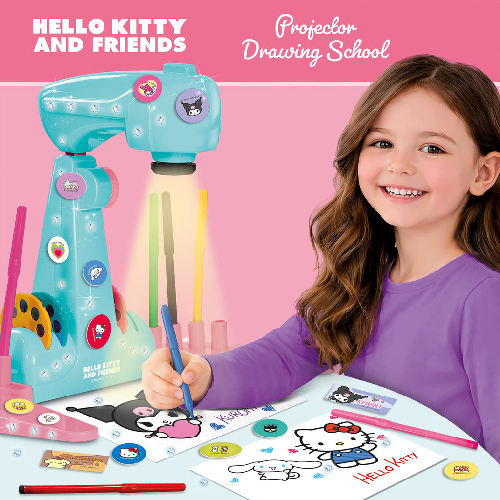 PROIECTOR PENTRU DESEN - HELLO KITTY & PRIETENII - LISCIANI (L119707)