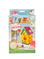 MINI BIRDHOUSE WITH FLOWERS - MOXY (620011-1)