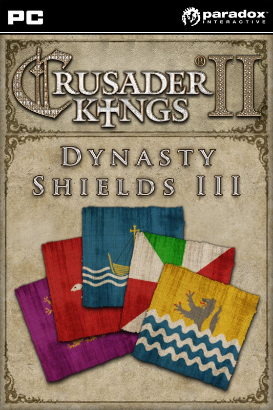 CRUSADER KINGS II - DYNASTY SHIELD III - PC - STEAM - MULTILANGUAGE - WORLDWIDE - Libelula Vesela - Jocuri Video