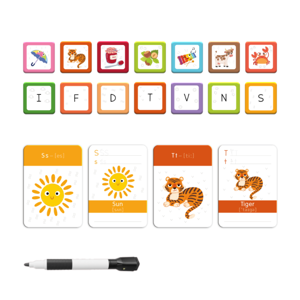 MAGNETIC GAME - ENGLISH ALPHABET - DODO (DO200214)