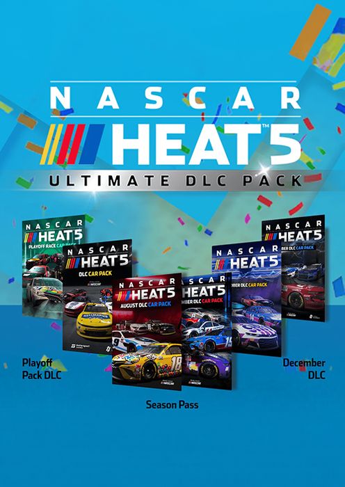 NASCAR HEAT 5 - ULTIMATE PASS (DLC) - PC - STEAM - MULTILANGUAGE - WORLDWIDE - Libelula Vesela - Jocuri video