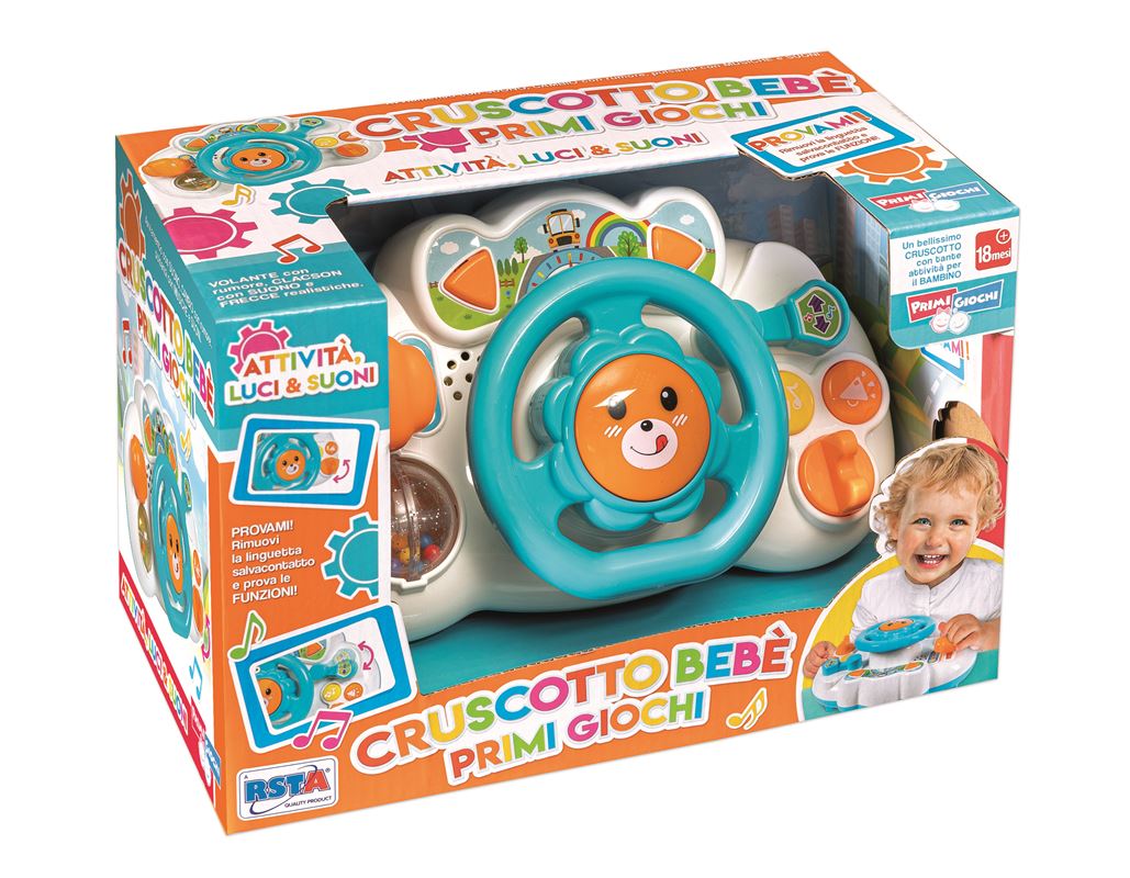 VOLAN INTERACTIV CU SUNETE SI LUMINI, MULTICOLOR - RS TOYS (RS11901)