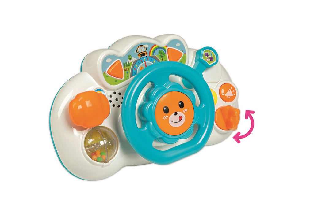 VOLAN INTERACTIV CU SUNETE SI LUMINI, MULTICOLOR - RS TOYS (RS11901)