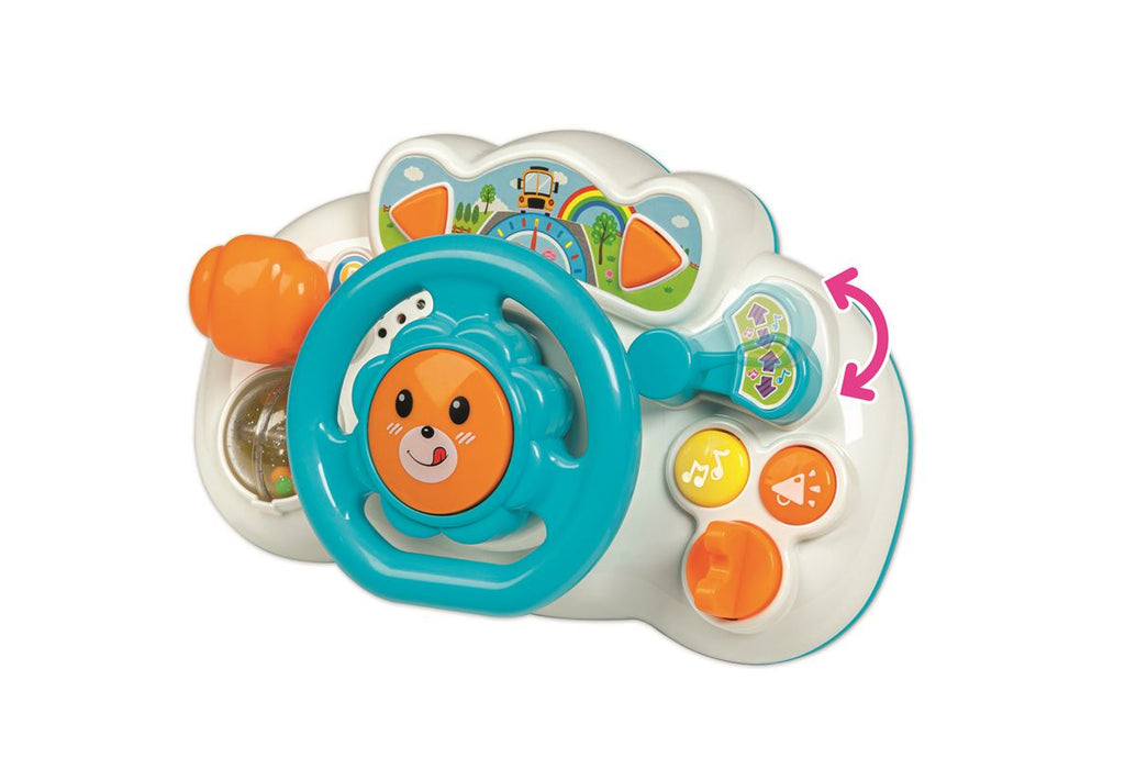VOLAN INTERACTIV CU SUNETE SI LUMINI, MULTICOLOR - RS TOYS (RS11901)