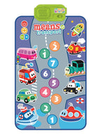 COVORAȘ MUZICAL, 80 X 50CM, CU SUNETE DE VEHICULE - RS TOYS (RS11999)