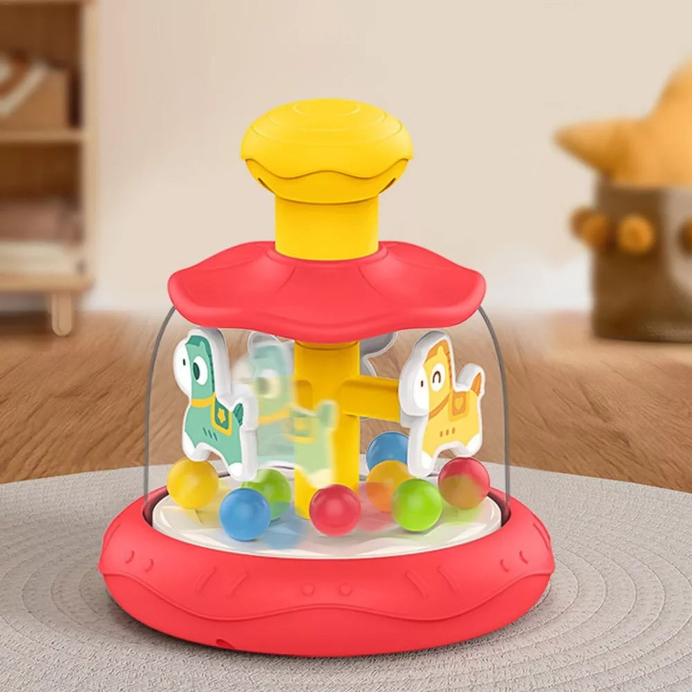 SPINNER CARUSEL CU CALUTI SI BILE MULTICOLORE - RS TOYS (RS12052)