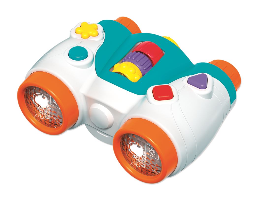 BINOCLU CU SUNETE SI LUMINI - RS TOYS (RS12058)