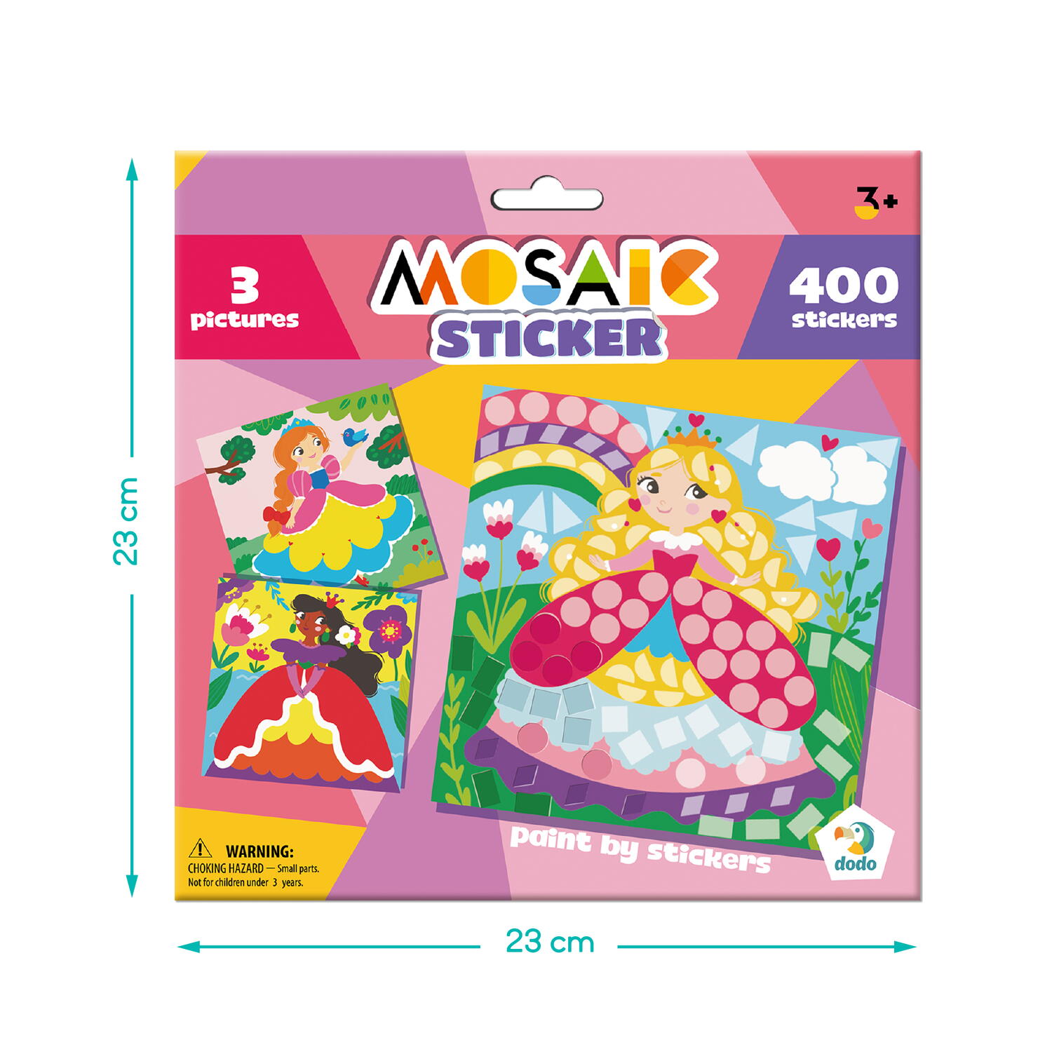 MOZAIC CU AUTOCOLANTE - PRINTESE - DODO (DO300897)