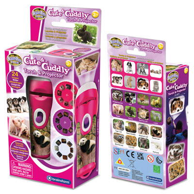 PROIECTOR TIP LANTERNA - ANIMALUTE DRAGALASE - BRAINSTORM (E4002)