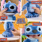 DISNEY STITCH - PLUS INTERACTIV, 100+ SUNETE SI REACTII - JAKKS PACIFIC (12284)