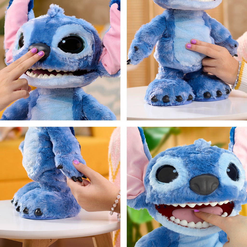 DISNEY STITCH - PLUS INTERACTIV, 100+ SUNETE SI REACTII - JAKKS PACIFIC (12284)